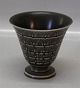 Aluminia Copenhagen FaienceAluminia Solbjerg 1612 Vase 11 cm Nils Thorsson 1935