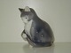 Bing & Grondahl FigurineGrey Cat