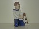 Bing & Grondahl FigurineBoy and Dog
