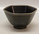 Aluminia kunstfajance Aluminia Solbjerg 1589 Vase 8.8 x 15.5 cm brun Nils Thorsson 1934