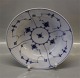 Antik Kongelig Dansk Porcelæn Musselmalet 169-1 Tallerken Lille dyb 20 cm