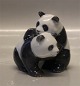 Royal Copenhagen figurine 0667 RC Panda bears Playing 9 x 10 cm Allan Therkelsen 1994