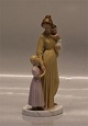 H.W. Bissen  Beautiful Royal Copenhagen figurine 12159 RC Mother with children 15 cm