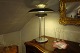 Bordlampe model PH 5 i grå " Direktørlampen " i fin stand 