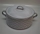 Cordial Grey 512 Casserole with lid 2.5 l / 1.25 Qts  Nissen Kronjyden B&G Quistgaard  Stoneware