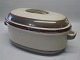 Dansk B&G Peru Stentøjstel Stoneware512 Lågfad 3 l ? Stegeso med låg 34 X 19 X 17 CM  (331)