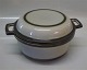 Dansk B&G TEMA Stentøjstel Stoneware 512 Fad med låg 8 x 19 cm, 2.5 l