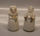 Aluminia kunstfajance Maj Salt- og peberbøsse 10 cm 