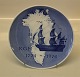 Royal Copenhagen plate 1774-1974 RC KGH The Royal Greenland Trade Department 20,5 cm