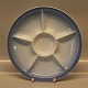Bing & Grøndahl  Blå tone eller musling Hotelporcelæn 3118 Kabarettallerken 26,6 cm