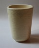 Aluminia kunstfajance 2645 Marselis Gul 16 x 12 cm med zig-zag-mønster, Nils Thorsson 1953