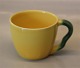 072 Yellow cup 25 cl.   Ursula Tableware  The original Royal Copenhagen Faience  	