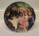 B&G Skagen Artist plates 21 cm B&G 1987 Summer in Skagen Plate # 2. "Hip, Hip, Hurrah" P.S. Krøyer 21 cm