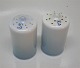 Salt 1097 7 cm	 &  Pepper 1098 7 cm B&G Blue tone - smooth tableware Hotel Salt & Peber