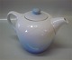 Bing & Grøndahl  Blå tone eller musling Hotelporcelæn 0832 Tekande 16 x 22 cm 1055