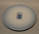 Bing & Grøndahl  Blå tone glat Hotelporcelæn 3121 Varmebrik - smørrebrik 15 cm Hotel Svendborg