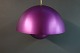 Verner Panton P1 Flower pot i lilla metal lak i fin stand 5000 m2 udstilling