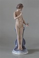 Dahl Jensen figurine1116 Nude girl with butterfly (DJ) 20 cm
