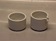 HANK Bing & Groendahl White Dinnerware, Magnussen Sugar and Cremaer