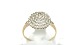 Gold ring with Diamonds 9 CaratSize: 55