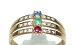 Gold ring with Diamonds 18 CaratSize 64