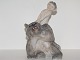 Rare Royal Copenhagen figurineFaun pulling bears ear