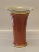 Royal Copenhagen 212-2673 RC Crackle Red - grey - gold Trumphet Vase  27 x 19.5 cm Craquelé, (Crackelure)