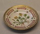 Kongelig Dansk Porcelæn Flora Danica 20-3501 Smør assiet / kaviar assiet (Nyt nummer 332). 7,5 cm