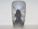 Royal CopenhagenUnika vase med mølle fra 1898-1923