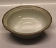 574 Ymerskål 5,5 x 17 cm Bing & Grøndahl  Grønt Rune  Quistgaard for B&G / Nissen Kronjyden Stoneware 