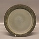 304 Chop platter 29 cm / 11.5" Rune, Green Nissen Kronjyden B&G Quistgaard  Stoneware