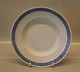 1212-11514 Soup rim plate, large 25 cm Royal Copenhagen Blue Fan Dinnerware 