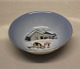 Wiberg Christmas B&G porcelain Harald Wiberg Christmas Service - Pixie and animals  574 B&G Bowl  17 x 5 cm Pixie and Cat