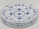 Musselmalet RifletHelflad middagstallerken 22,8 cm. #184