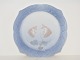 Royal CopenhagenArt Nouveau fisketallerken med to farvede fisk fra 1894-1897