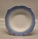 Fisketallerkener med blå fiskekant Kongelig Porcelæn 1212-3006 Dybe tallerkner 24,5 cm