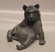 Royal Copenhagen figurine 0345-1233 RC Brown bear 16 x 16 cm Hermissen? 1901