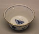 193 Small bowl for tea strainer d: 8.5 cm B&G Kipling Blue Butterfly porcelain with gold