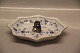 217 Seahorse tray 21 cm (336) B&G Kipling Blue Butterfly porcelain with gold 