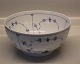 Kongelig Dansk Porcelæn Musselmalet 190-1 Riflet Salatskål 24 cm 310 cl 579-1 (1101579)