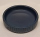 Ipsen Danish Art Pottery 1843-195513 XI Blue Tray 11,5 cm, ribbed sides