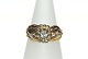 Gold ring with Diamond 14 CaratSize: 52