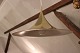 Gubi Semi loftlampe i messing designet af Claus Bonderup 5000m2 udstilling.