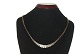 Brick Necklace with 3 RowsLength 43 cm.