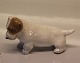 Kongelig Dansk hund 3086-1452 Kgl. Sealyham siddende 6,6 x 12,5 TM 5 cm