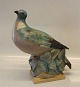 B&G Art Pottery B&G 7038 Pigeon ca 31 x 45 cm  Danish Summer K Otto Johansen 29 cm
