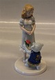 Kongelig Dansk Kgl. Snehvide og Rosenrød 13.5 cm Steiff bamse knæler for at fri Knap i øret