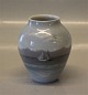 Bing & GrøndahlB&G 6867-12 Vase med sejlskib marine 8.5 cm