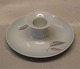 B&G Blue Faling Leaves porcelain 249 Candlestick  4.5 x 11 cm