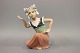 Orientalsk figur  Moulia danser af Dahl Jensen nr. 1323.